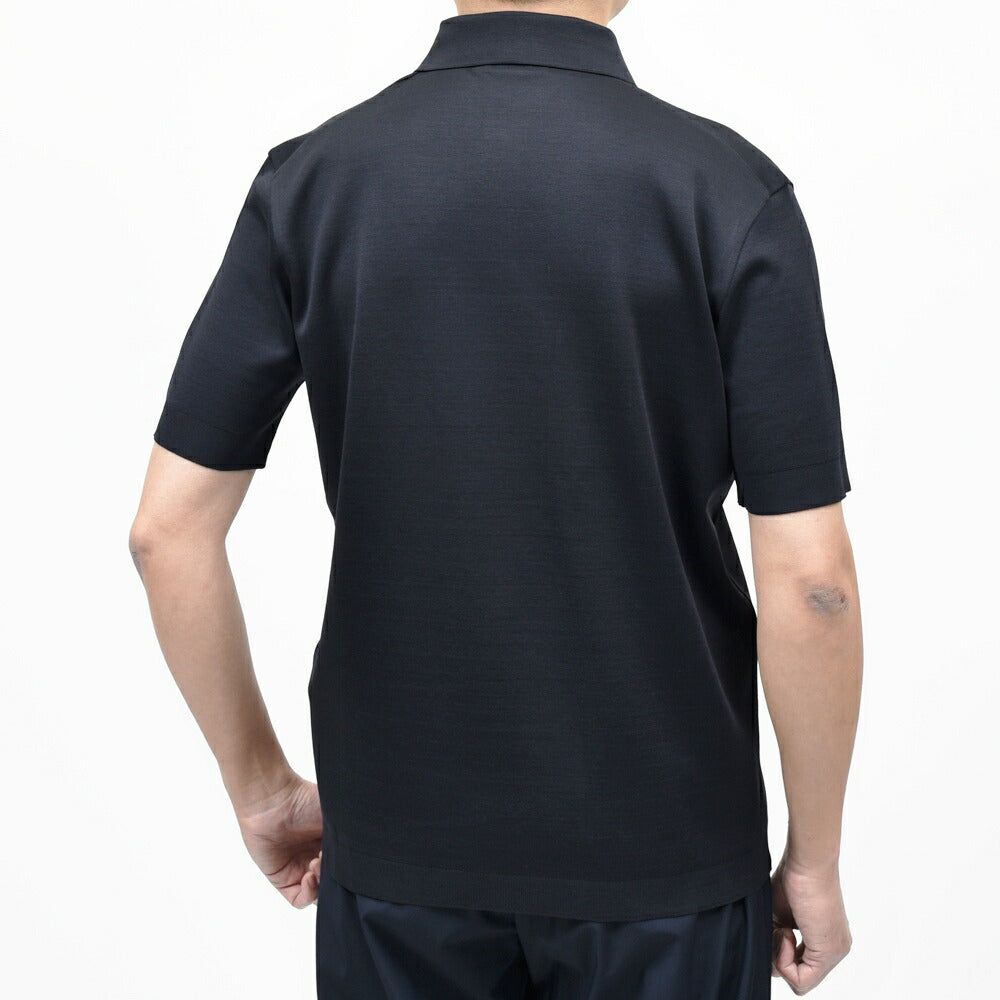HERNO（ヘルノ） コットンニットエフェクトジャージS/Sポロ JPL00125U-52059 12161000132
