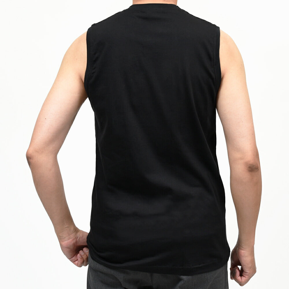 Schiesser（シーサー） コットン天竺ノースリーブクルーネックカットソー AMERICAN T-SHIRT SINGLET(2packs) 12161001113
