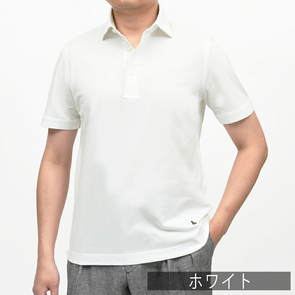 GUY ROVER（ギ ローバー） guji/ring別注ウォッシュドコットン鹿の子S/Sポロ 12161013027