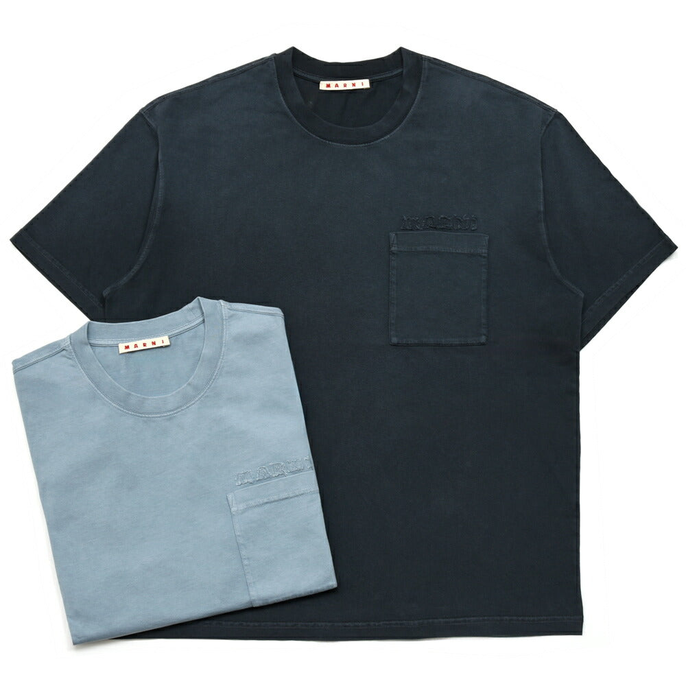MARNI（マルニ） コットンクルーネックS/Sカットソー HUMU0358GX USCY94 12161401138