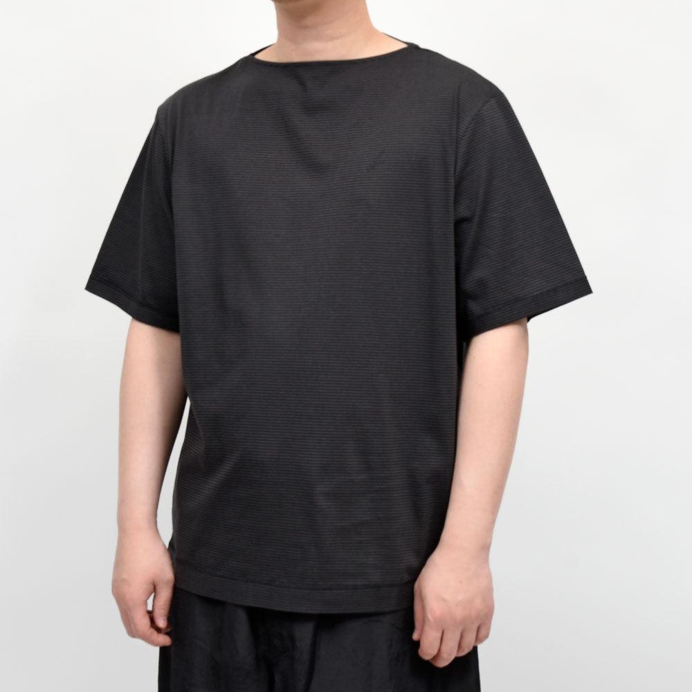 AMBELL(アンベル) KEY PIECE コットンボーダーボートネックS/Sカットソー 00134 12161402163