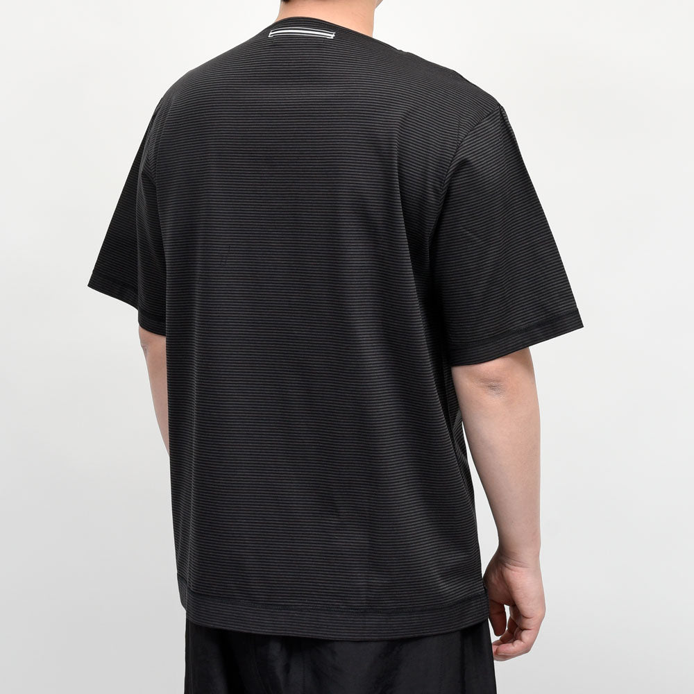 AMBELL(アンベル) KEY PIECE コットンボーダーボートネックS/Sカットソー 00134 12161402163
