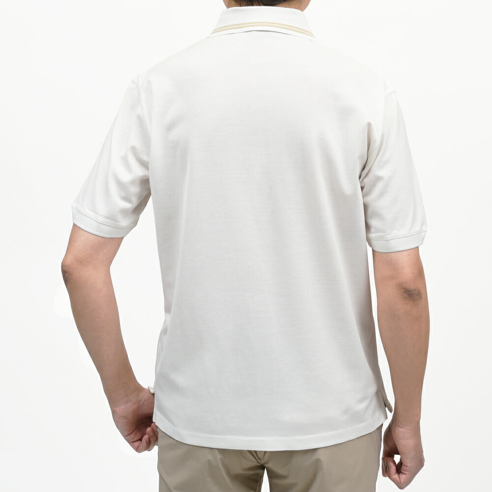 HERNO（ヘルノ） コットンマイクロピケジャージS/Sポロ JPL00148U-54016 12161600132