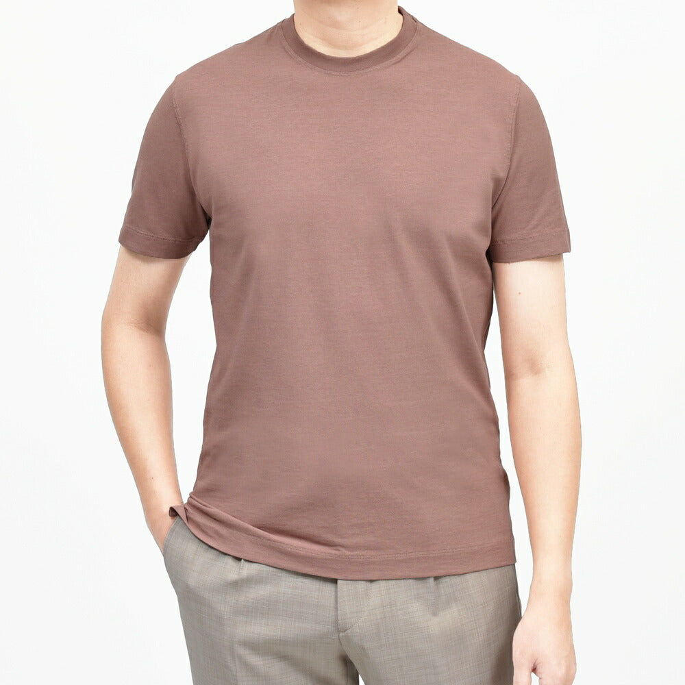 ZANONE（ザノーネ）<br>アイスコットンクレープS/Sクルーネックカットソー TSHIRT MC/SLIM FIT/815214/ZG380/472-95518 12165300052