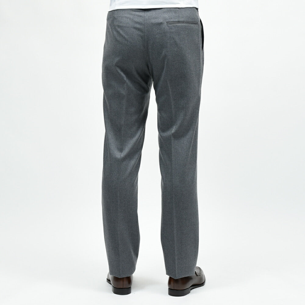 IGARASHI TROUSERS（五十嵐トラウザーズ） ウールストレッチサキソニー1プリーツパンツ / テーパード 13052234187