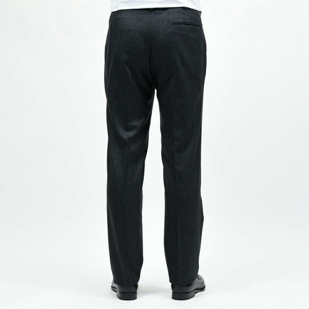 IGARASHI TROUSERS（五十嵐トラウザーズ） ウールストレッチサキソニー1プリーツパンツ / テーパード 13052234187