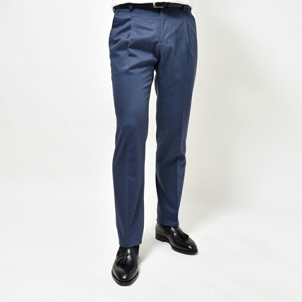 IGARASHI TROUSERS（五十嵐トラウザーズ） コットンツイル1プリーツパンツ / テーパード 13052235187