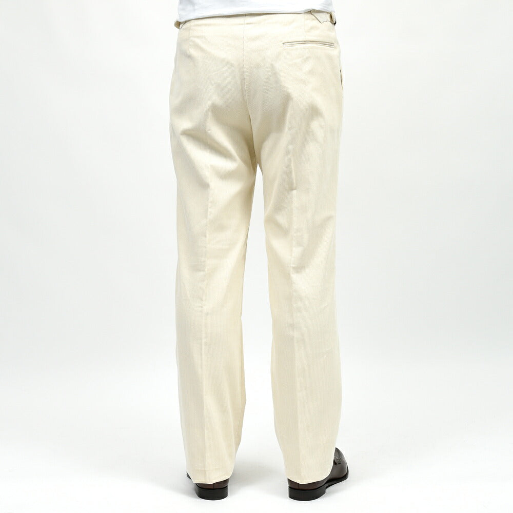 IGARASHI TROUSERS（五十嵐トラウザーズ） コットンコーデュロイサイドアジャスター2プリーツパンツ / ストレート 13052238187