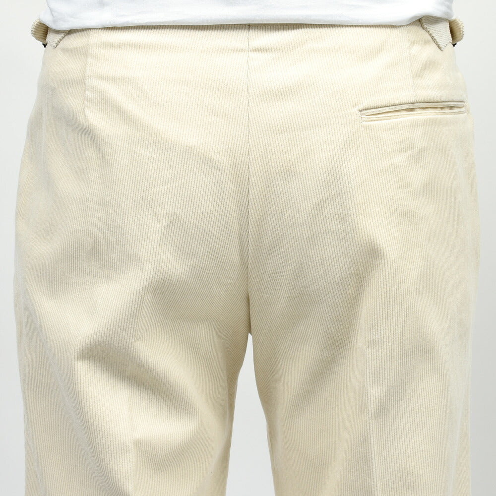 IGARASHI TROUSERS（五十嵐トラウザーズ） コットンコーデュロイサイドアジャスター2プリーツパンツ / ストレート 13052238187