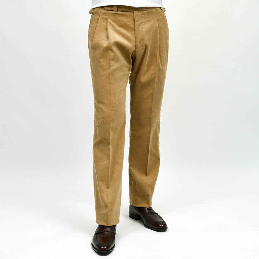 IGARASHI TROUSERS（五十嵐トラウザーズ） コットンコーデュロイサイドアジャスター2プリーツパンツ / ストレート 13052238187