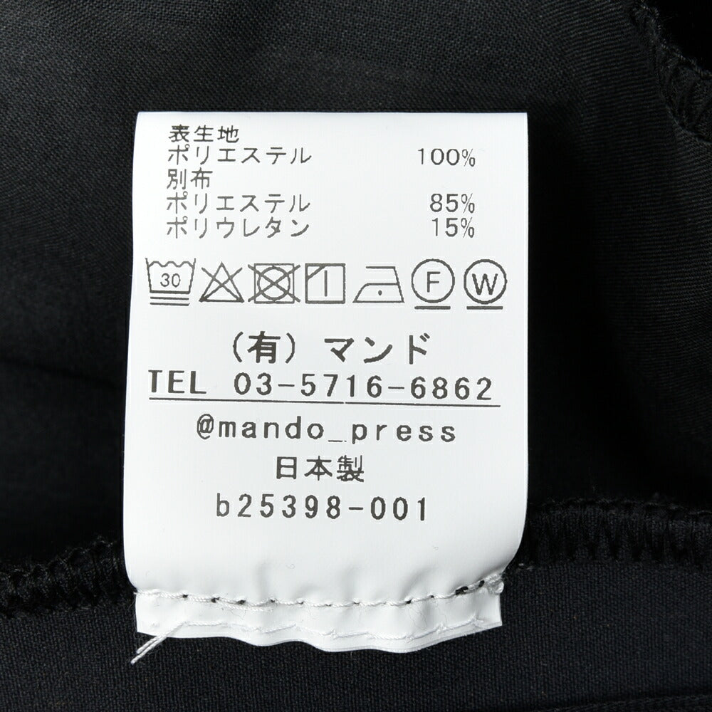 balcone mando（バルコーネ マンド) ポリエステルフリースサイドラインパンツ b25398-001 13052400037