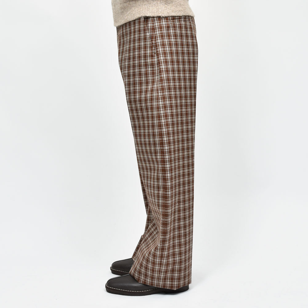 MARNI（マルニ） ウールチェックワイドパンツ PUMU0320U0 UTWA35 13052403138