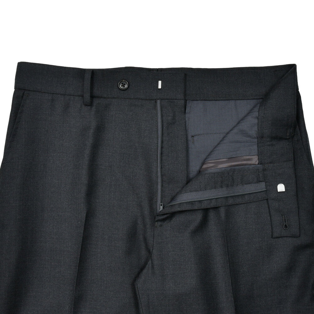 garoh（ガロウ） pants05 SUPER110'sウールサージレギュラーストレートパンツ 13052800189