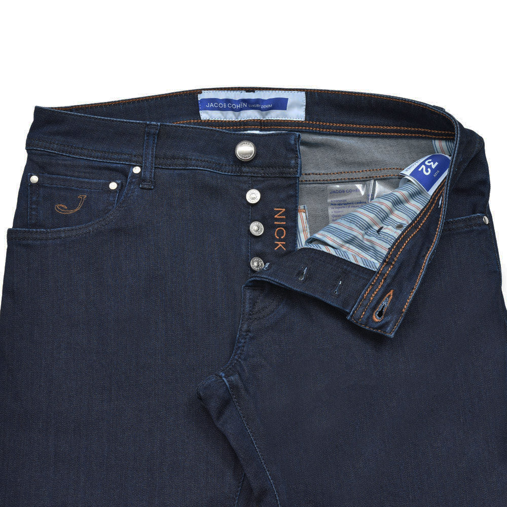 JACOB COHEN（ヤコブコーエン） NICKニック ウォッシュドレーヨンコットンストレッチスリムテーパードデニム 226-32241 13055002052