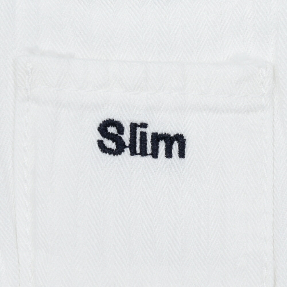INCOTEX BLUE DIVISION（インコテックス ブルーディヴィジョン） SLIM FIT ウォッシュドストレッチテーパードホワイトデニム 407-41508 13056017052