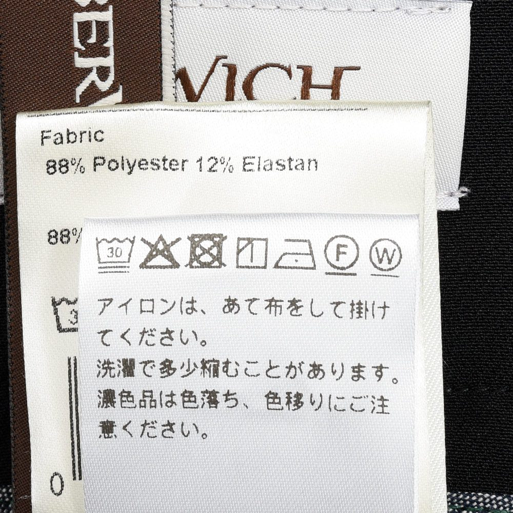 BERWICH（ベルウィッチ） BERTOベルト テックジャージ1プリーツバックシャーリングテーパードパンツ GT4001X 13061001039