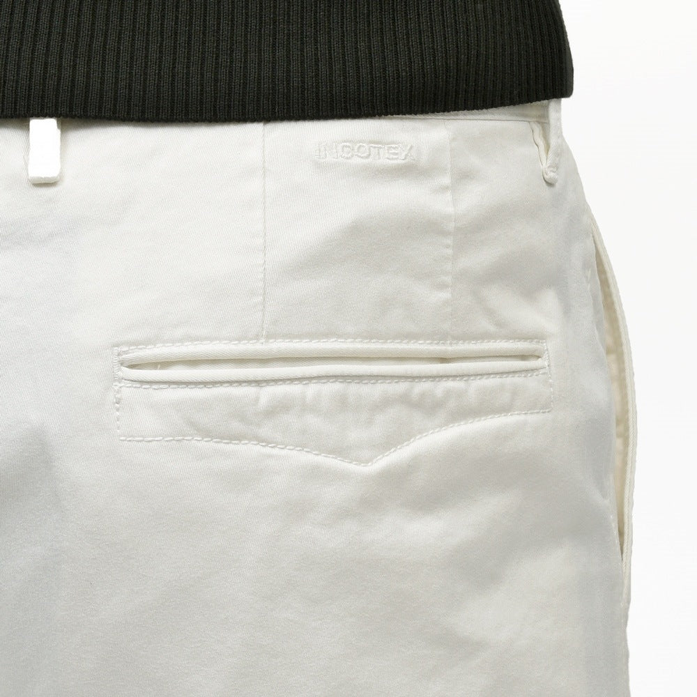 INCOTEX SLACKS（インコテックス スラックス） SLIM FIT ガーメントダイオーガニックコットンストレッチチノテーパードパンツ 18S100/9664C/51601 13061001052