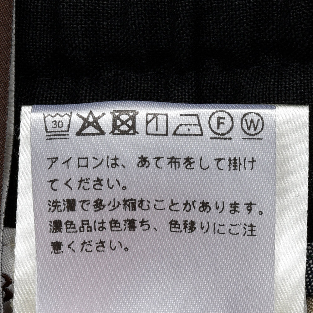 BERWICH（ベルウィッチ） SAKE GYMサケジム リネンソリッド1プリーツシャーリングテーパードパンツ VT1330 13061005039