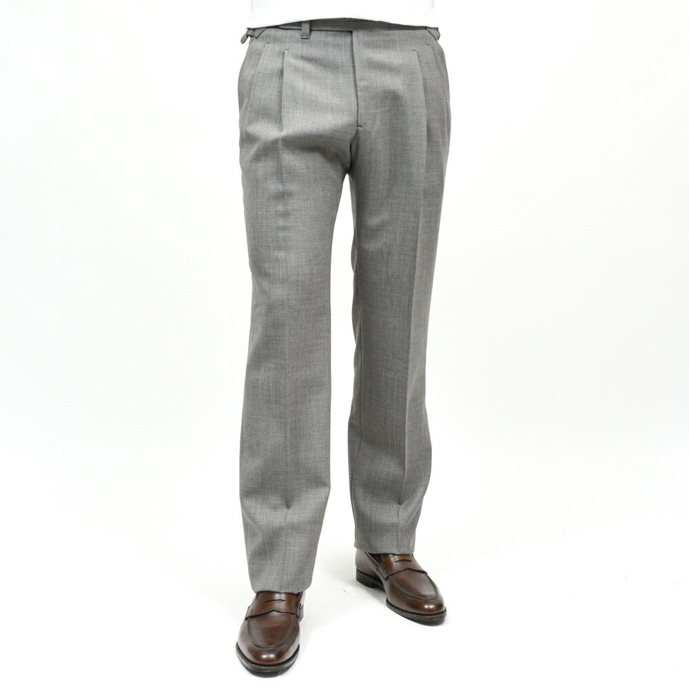 IGARASHI TROUSERS（五十嵐トラウザーズ）ウールフレスコ2Pサイドアジャスターパンツ / ストレート 13061203187