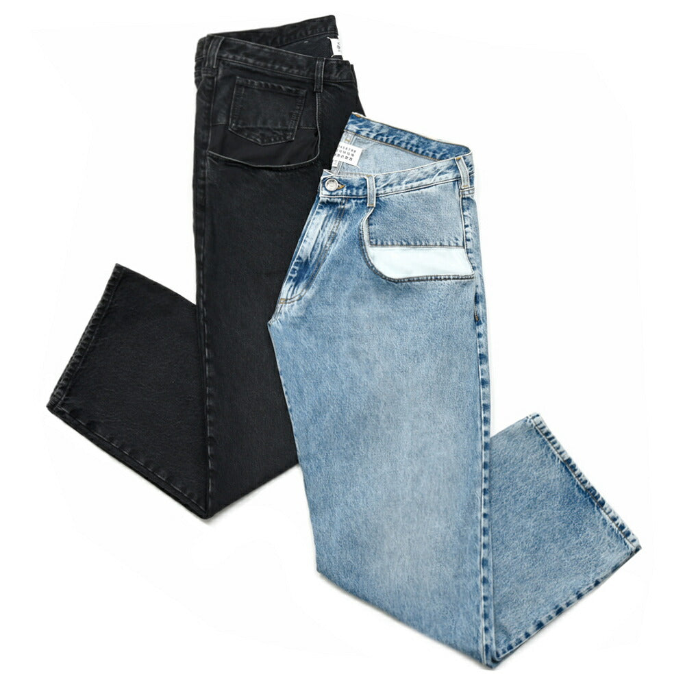 Maison Margiela（メゾン マルジェラ） ストレートジーンズ コントラストポケット S51LA0052S30743　13061400144