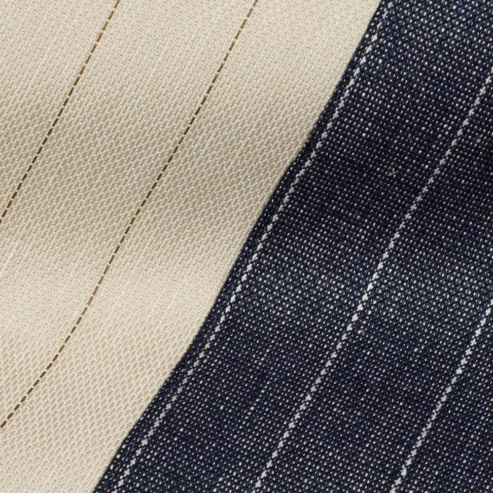 giab's ARCHIVIO（ジャブス アルキヴィオ） guji golf別注MASACCIOマサッチョ ヘアラインリネン シャーリングパンツ A4367 13061602117