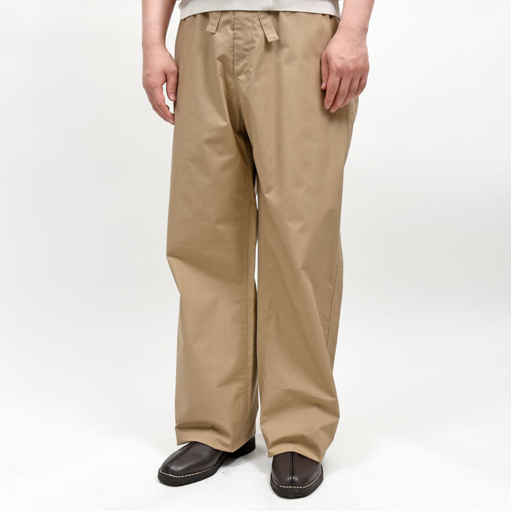 CellarDoor（セラードアー） NEIL コットンポプリンベルテッドワイドパンツ 910555 genderless 13061700025