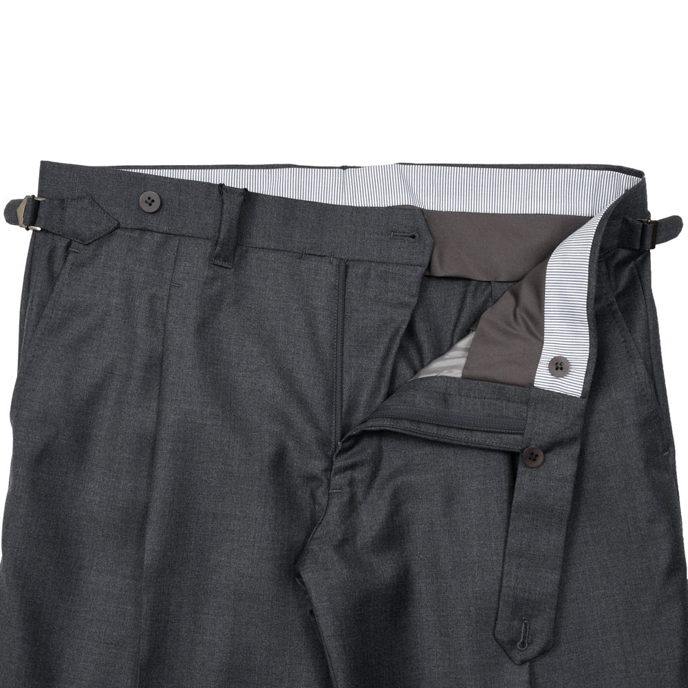 IGARASHI TROUSERS（五十嵐トラウザーズ）ウールサキソニーサイドアジャスター1Pパンツ / ストレート 13062203187