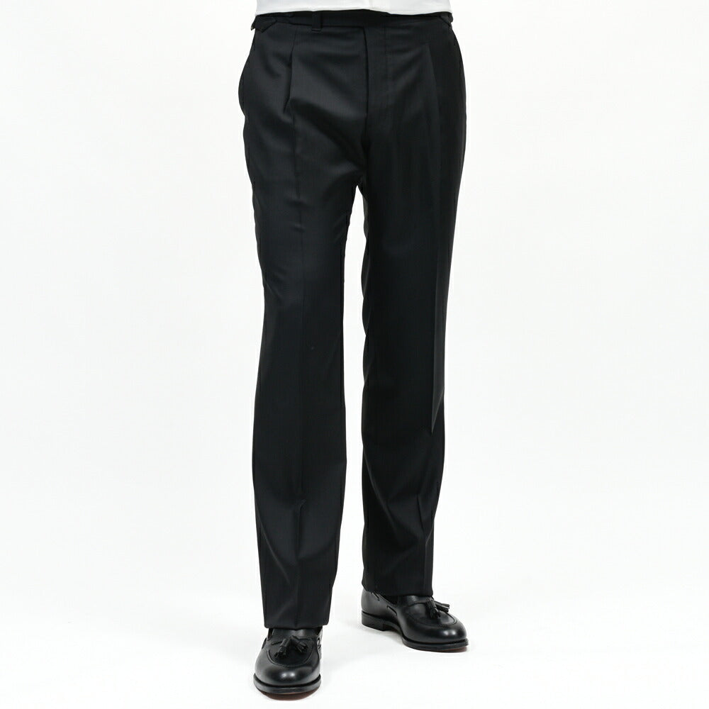 IGARASHI TROUSERS（五十嵐トラウザーズ）ウールサキソニーサイドアジャスター1Pパンツ / ストレート 13062203187