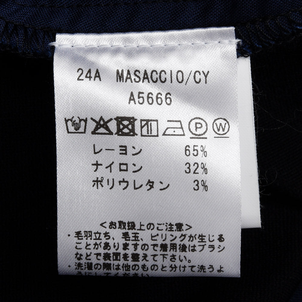 giabsarchivio（ジャブスアルキヴィオ）MASACCIO/CY マサッチョ-CY ニューウォッシャブルジャージーテーパードシャーリングパンツ A5666 13062600117