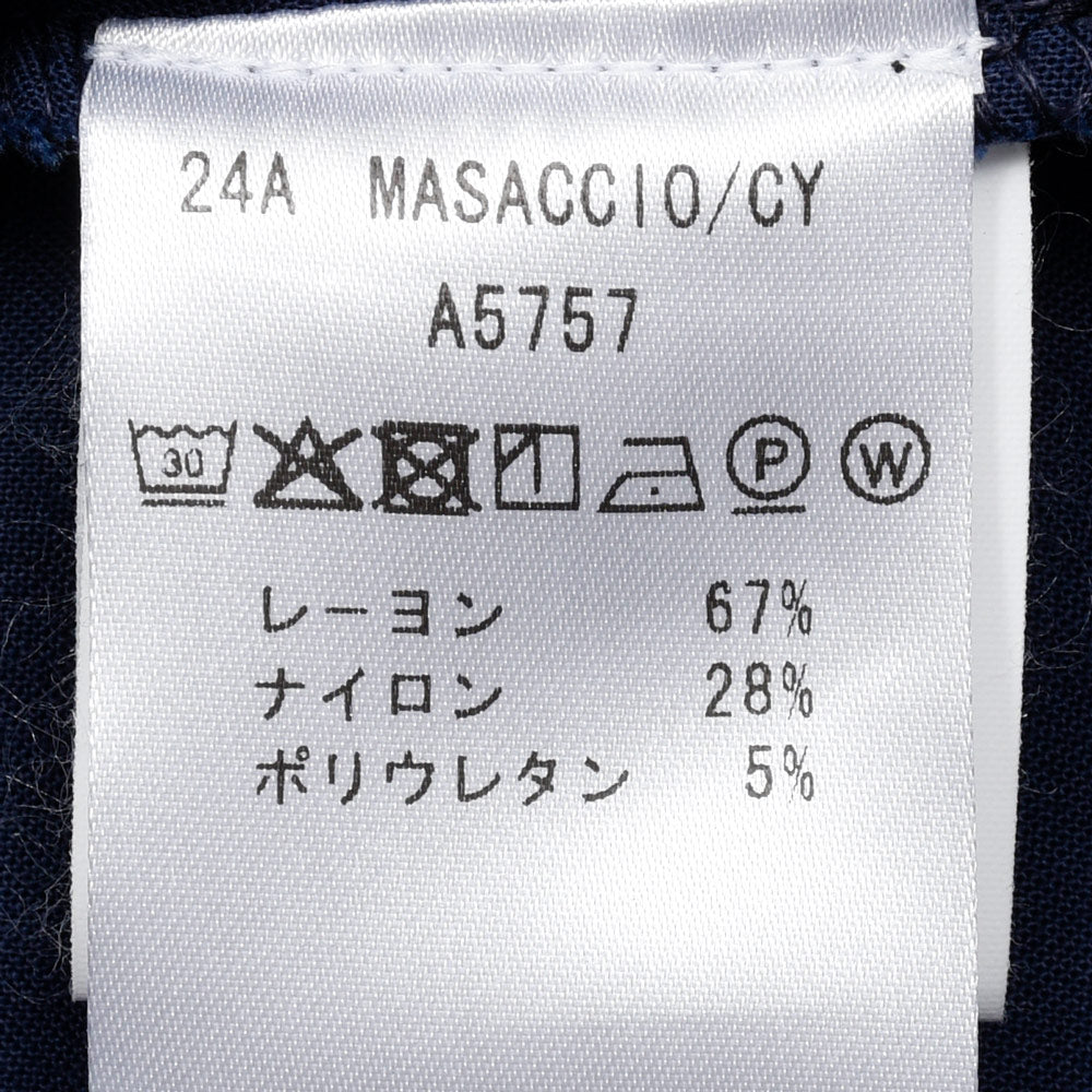 giabsarchivio（ジャブスアルキヴィオ）MASACCIO/CY マサッチョ-CY カルゼジャージーテーパードシャーリングパンツ A5757 13062601117