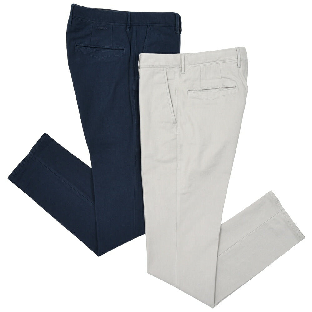 INCOTEX SLACKS（インコテックス スラックス） SLIMFIT ストレッチコットンライトキャンバススリムテーパードチノ 100/470-51603 13065003052
