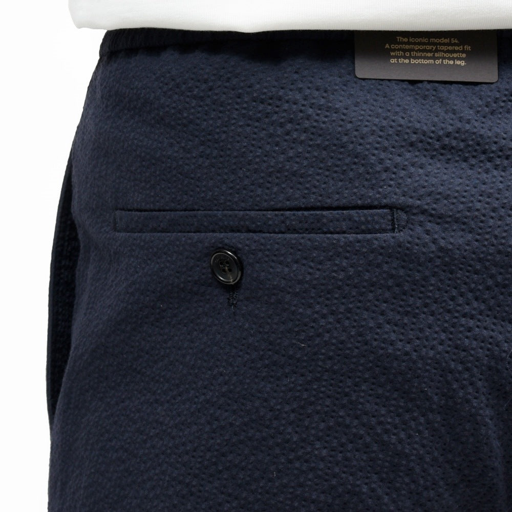 INCOTEX（インコテックス） TAPERED FIT ストレッチコットンシルクシアサッカー1プリーツシャーリングパンツ 470-51534(M) 13065302052