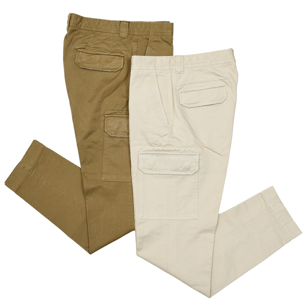 INCOTEX SLACKS（インコテックス スラックス）TAPERED FIT ガーメントダイコットンギャバジンカーゴパンツ 10S303-20216/470-41540 13066005052