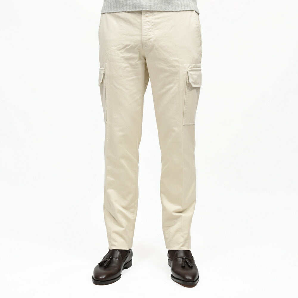 INCOTEX SLACKS（インコテックス スラックス）TAPERED FIT ガーメントダイコットンギャバジンカーゴパンツ 10S303-20216/470-41540 13066005052