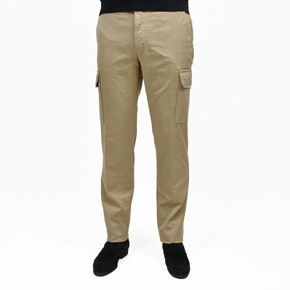 INCOTEX SLACKS（インコテックス スラックス）TAPERED FIT ガーメントダイコットンギャバジンカーゴパンツ 10S303-20216/470-41540 13066005052