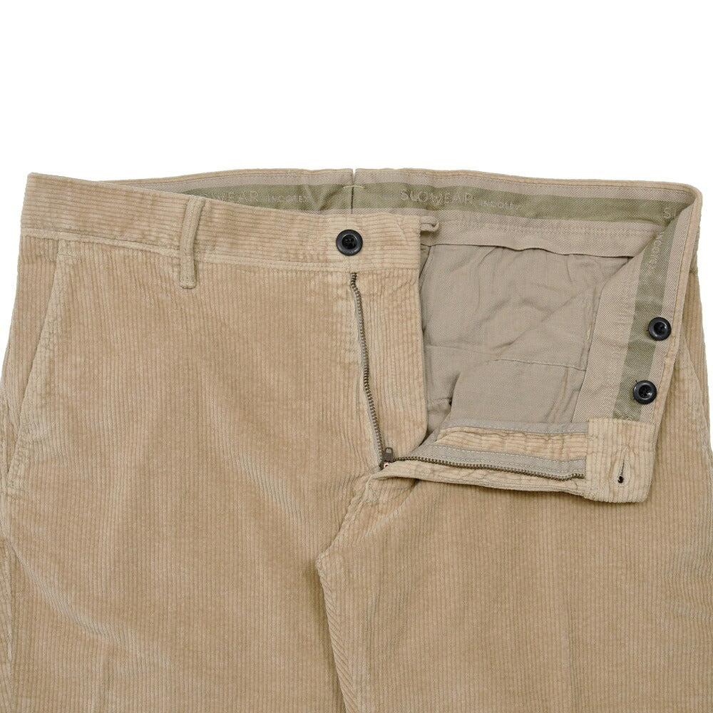 INCOTEX SLACKS（インコテックス スラックス）SLIM FIT ガーメントダイコットンストレッチコーデュロイテーパードパンツ 1SA100-4687B/61525(M) 13066300052