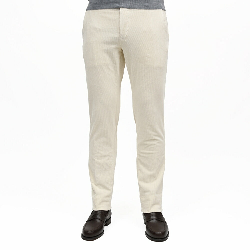 INCOTEX SLACKS（インコテックス スラックス）SLIM FIT ガーメントダイコットンストレッチコーデュロイテーパードパンツ 1SA100-4687B/61525(M) 13066300052