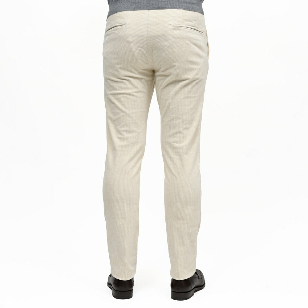 INCOTEX SLACKS（インコテックス スラックス）SLIM FIT ガーメントダイコットンストレッチコーデュロイテーパードパンツ 1SA100-4687B/61525(M) 13066300052
