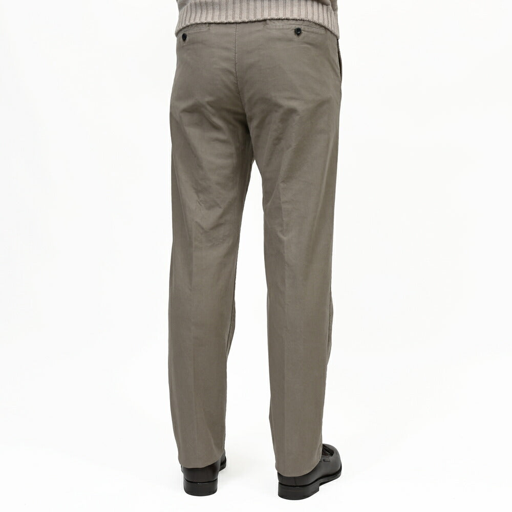 INCOTEX SLACKS（インコテックス スラックス）REGULAR FIT ガーメントダイオーガニックコットンストレッチチノテーパードパンツ 10S312-4611E/61503(M) 13066303052