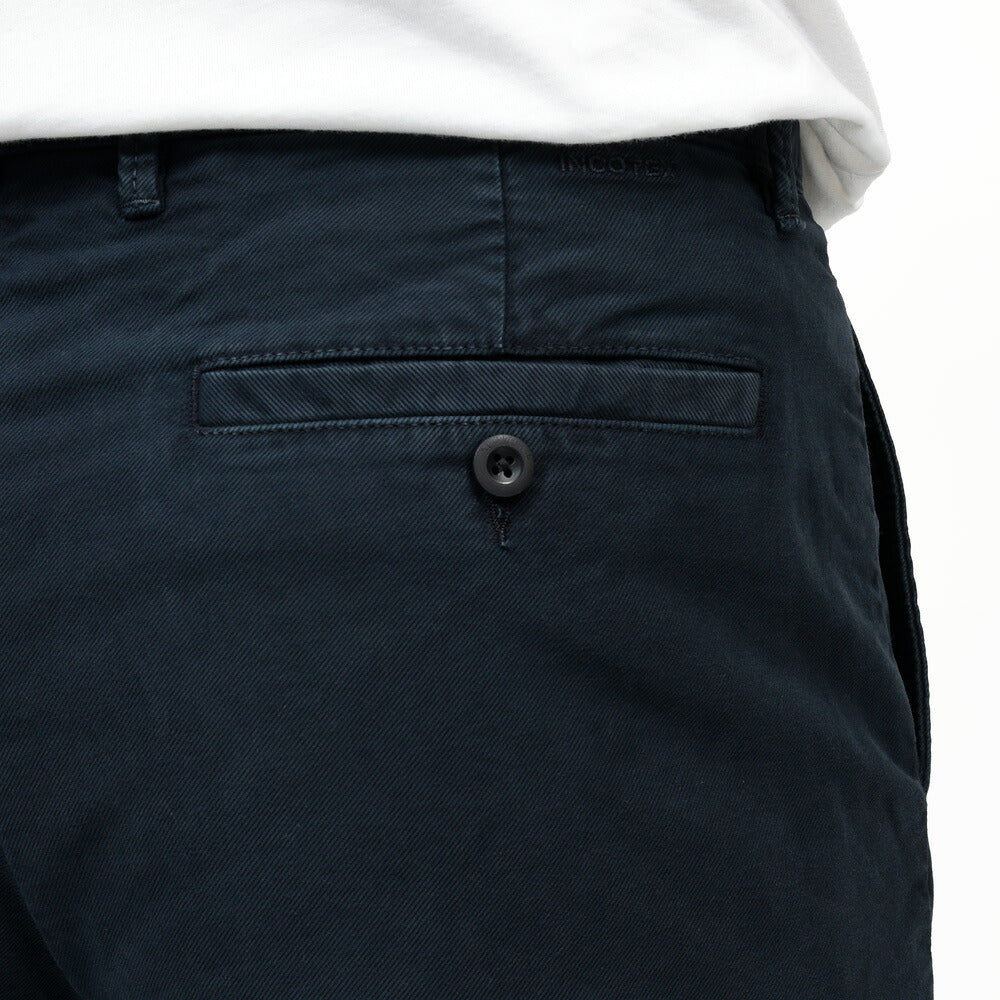 INCOTEX SLACKS（インコテックス スラックス）REGULAR FIT ガーメントダイオーガニックコットンストレッチチノテーパードパンツ 10S312-4611E/61503(M) 13066303052
