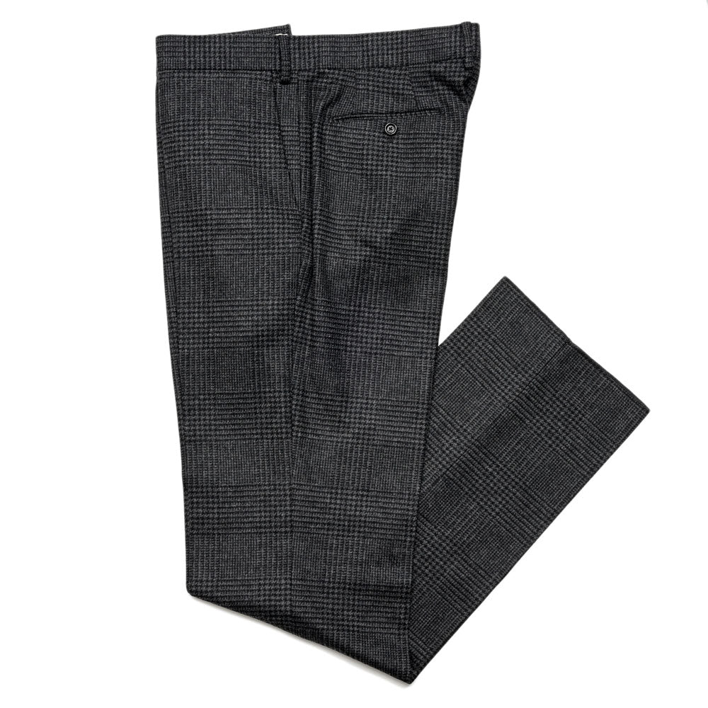 LARDINI（ラルディーニ）<br>PALU ウールカシミヤグレンチェックパンツ 6216-3PALUK7515 13066400109