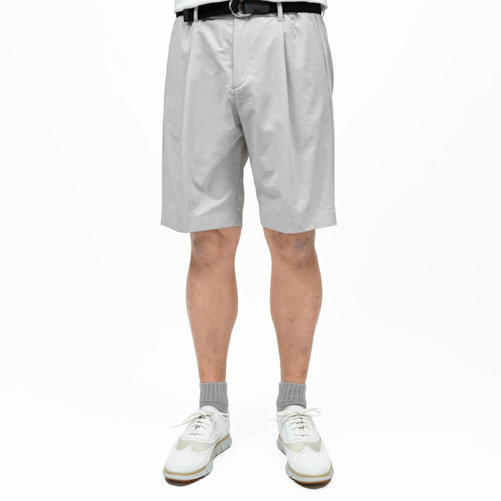 HERNO（ヘルノ） テックシアサッカー1プリーツショーツ PT000192U-12684 13161600132