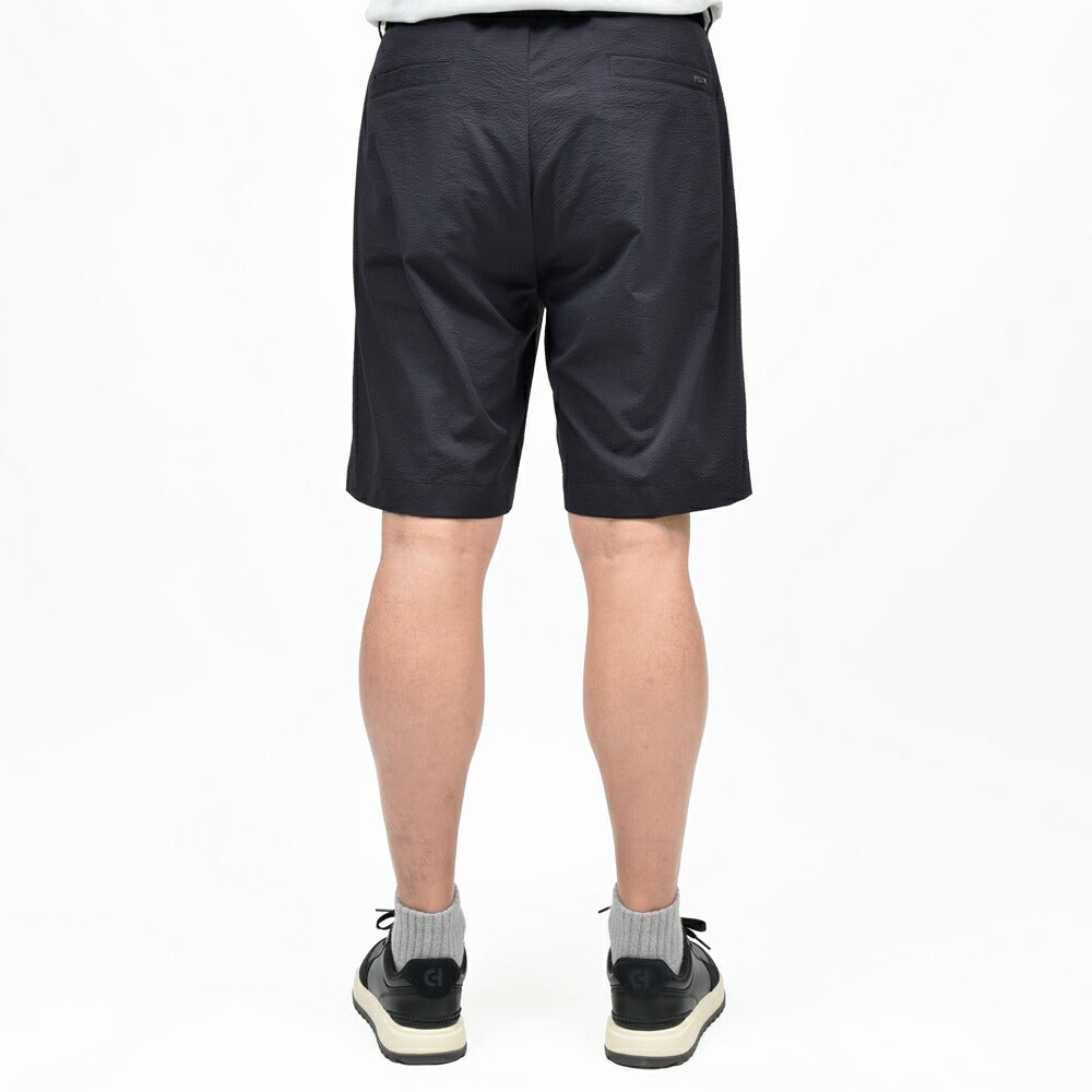 HERNO（ヘルノ） テックシアサッカー1プリーツショーツ PT000192U-12684 13161600132
