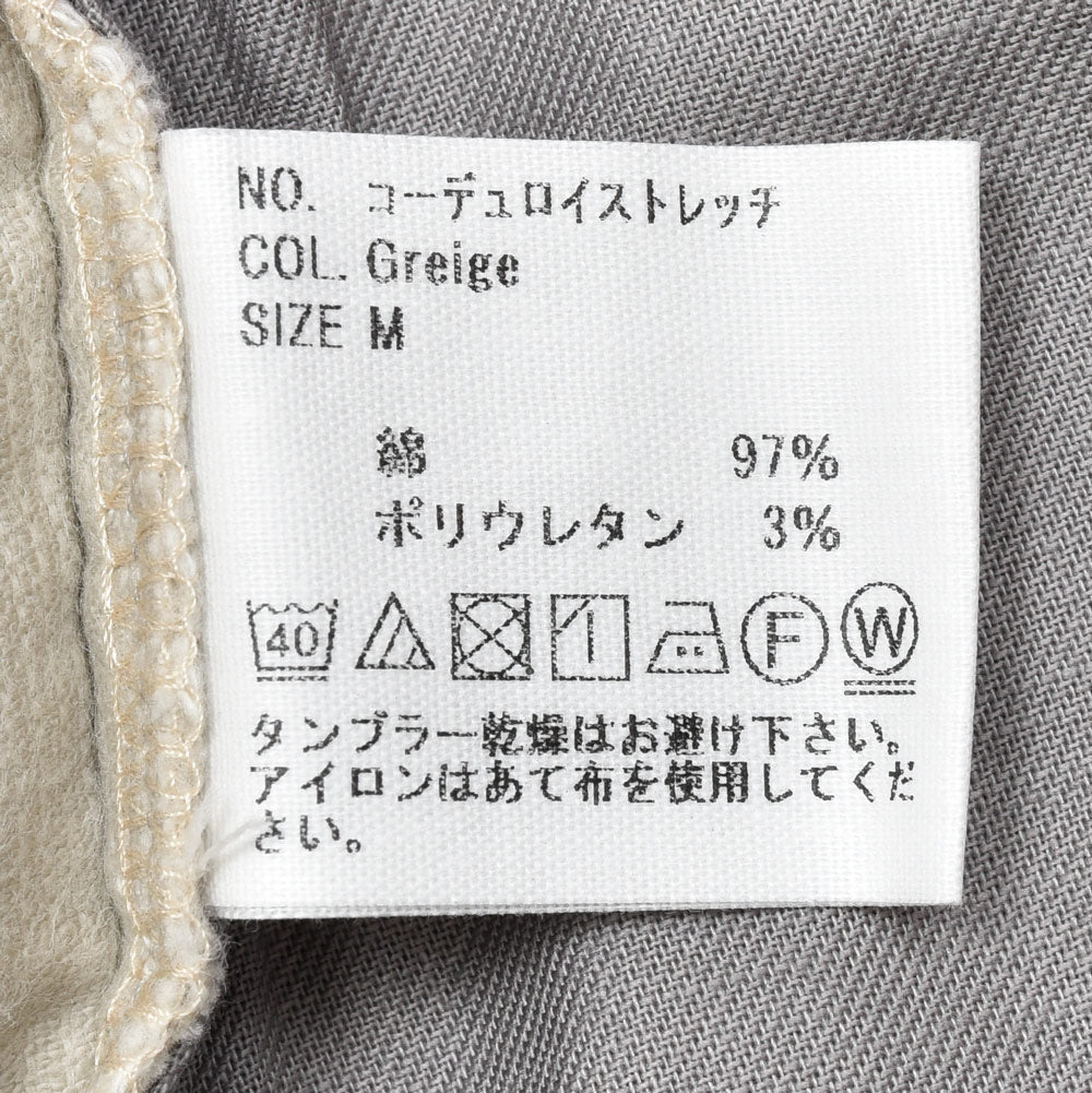 SP（エスピー） ストレッチコーデュロイショーツ SP02 13165605224