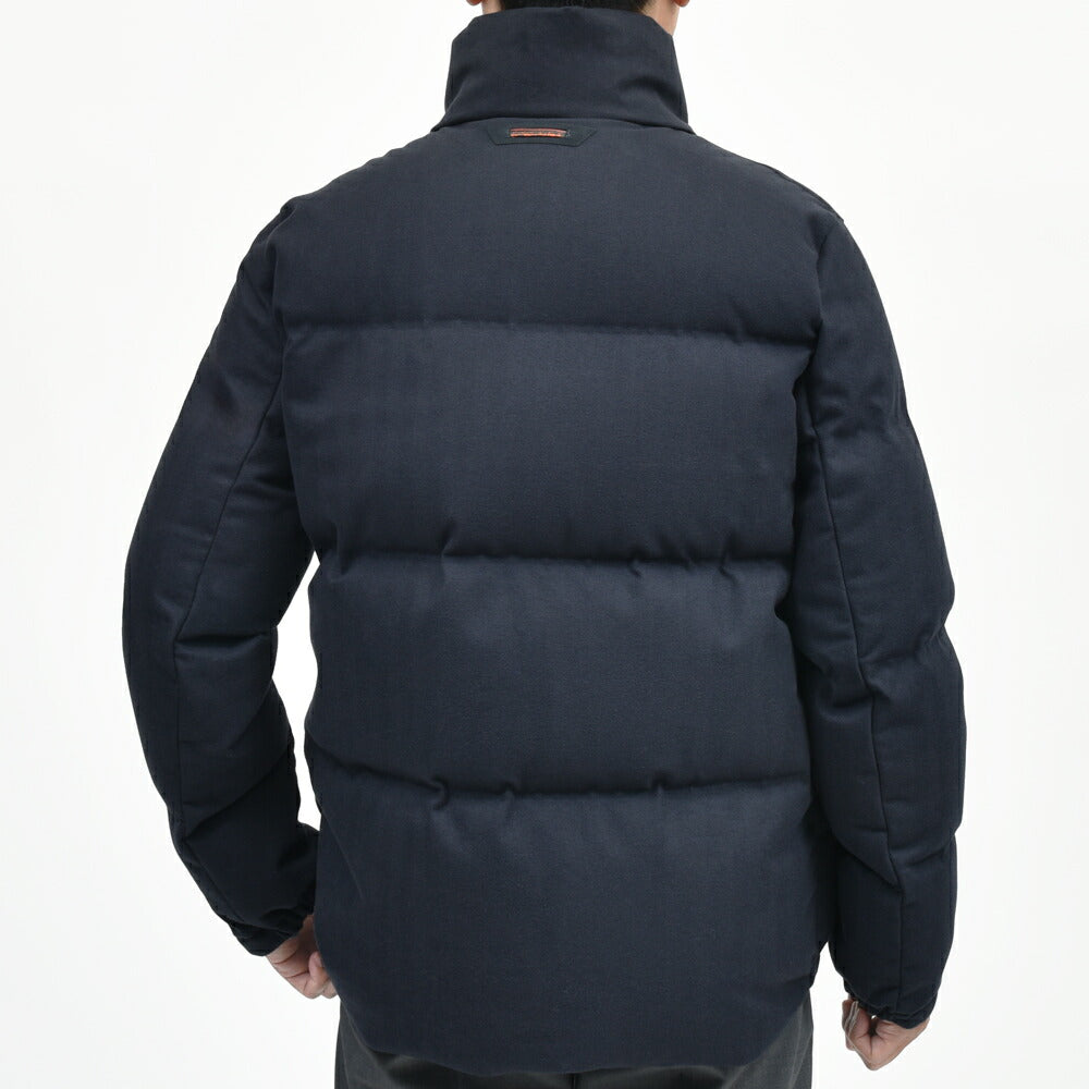 SEASE（シーズ） TRIBECA DOWN JACKET ウォーターレペレントコットンカシミアヘリンボーンスタンドカラーダウンブルゾン OP037TN480 14052000039