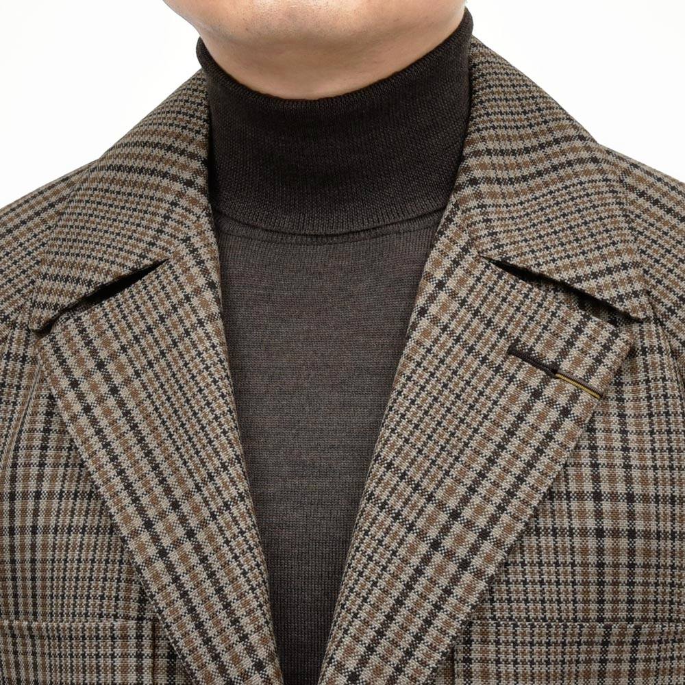 ORBIUM（オルビウム） H.M.Robe H.M.ローブ ウールバスケットグレンチェックローブジャケット 07510680075 14052000129