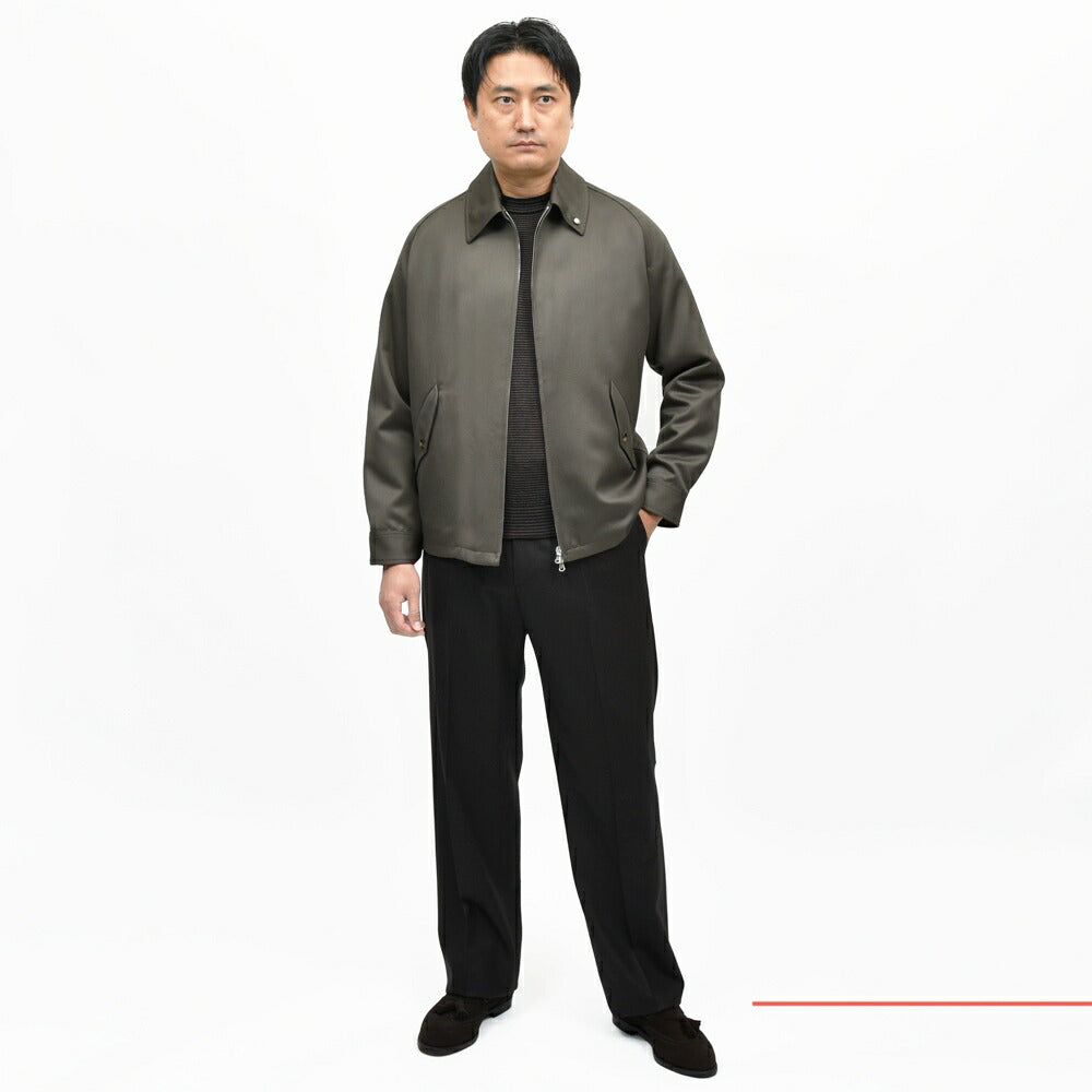 Whiteley&Green（ホワイトリー アンド グリーン） BIRKBY ウールキャバリーツイルスイングトップブルゾン 14052001059