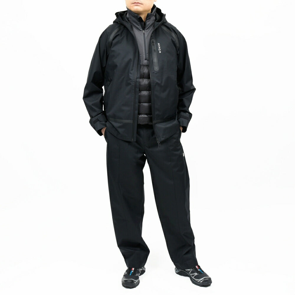 AYAQ（アヤック） ウォータープルーフ3レイヤーポリエステルジップブーディルゾン LONAK HARDSHELL JACKET LN-JK-M 14052001237