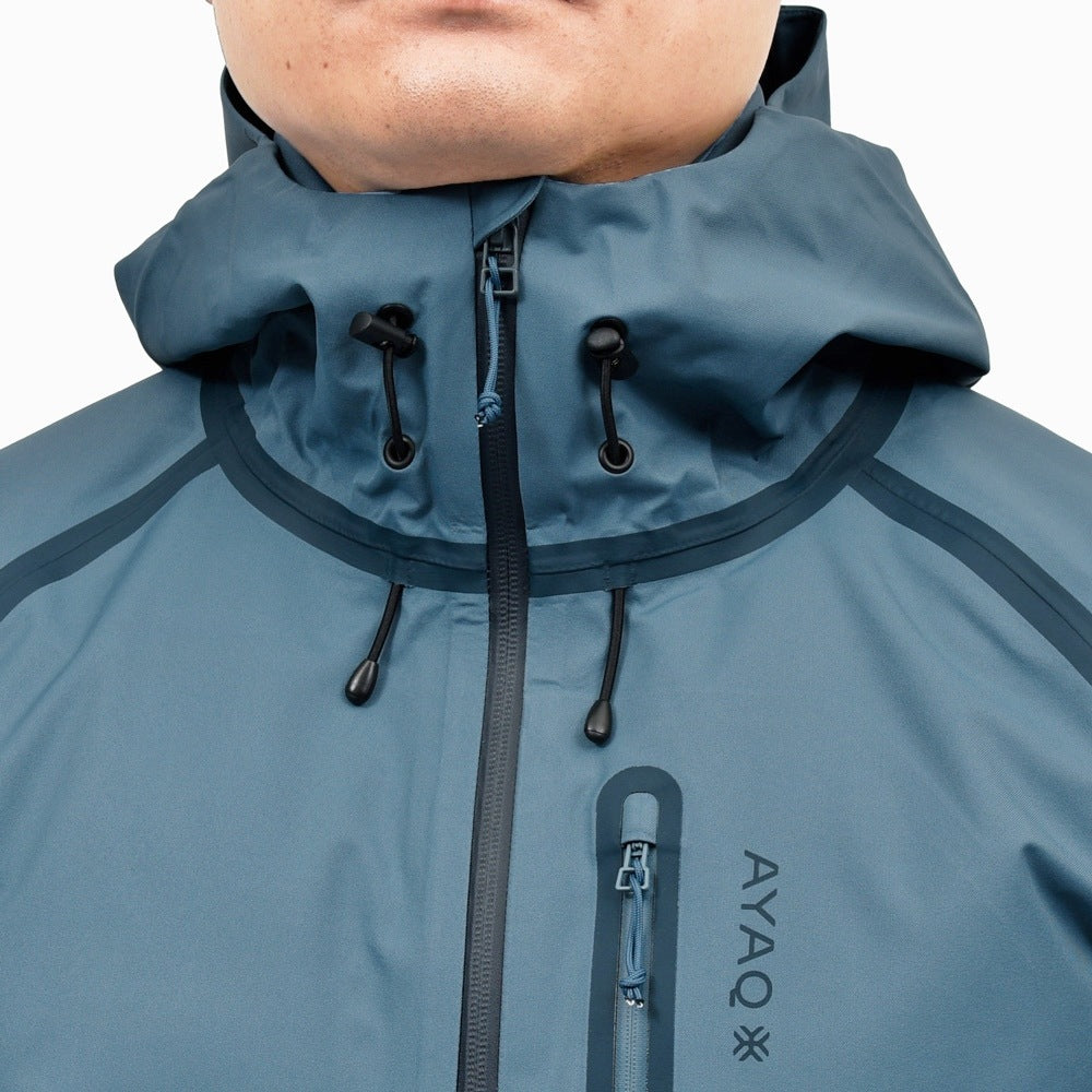 AYAQ（アヤック） ウォータープルーフ3レイヤーポリエステルジップブーディルゾン LONAK HARDSHELL JACKET LN-JK-M 14052001237
