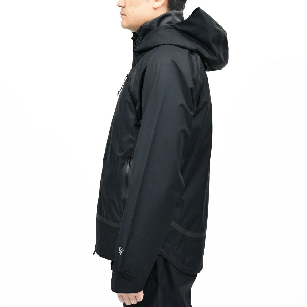 AYAQ（アヤック） ウォータープルーフ3レイヤーポリエステルジップブーディルゾン LONAK HARDSHELL JACKET LN-JK-M 14052001237